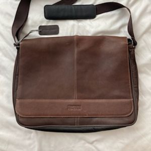 Ken Cole Reaction messenger bag leather